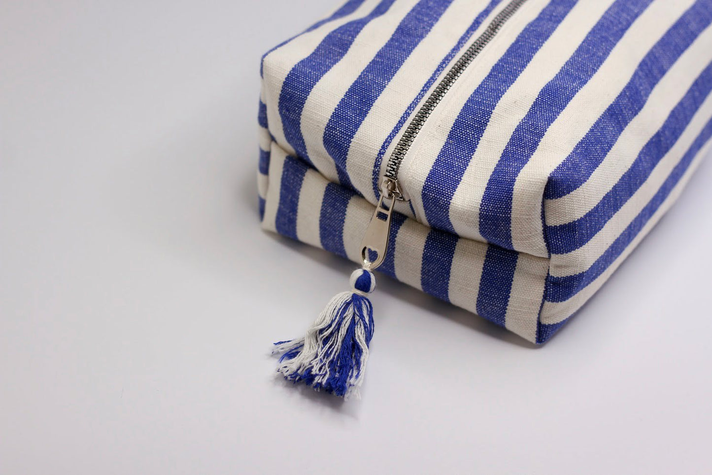 Handmade Cosmetic Bag | Blue