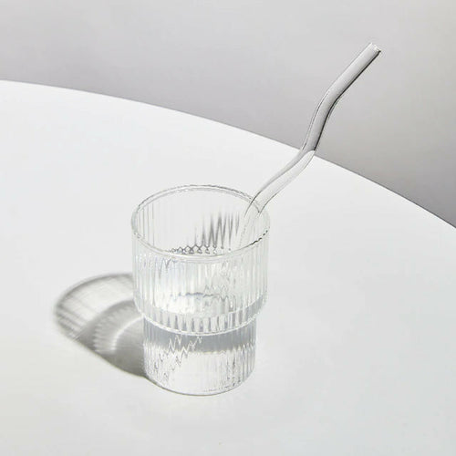 Wavy Glass Straw