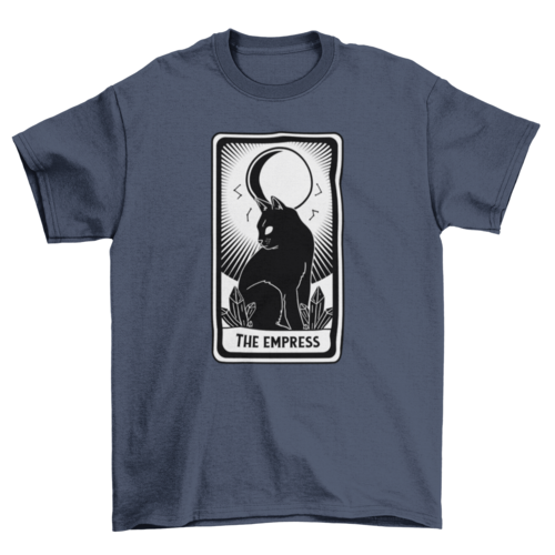 The Empress Tarot Cat T-Shirt