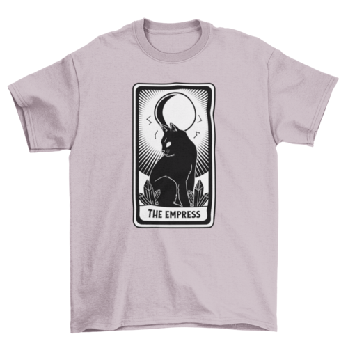 The Empress Tarot Cat T-Shirt