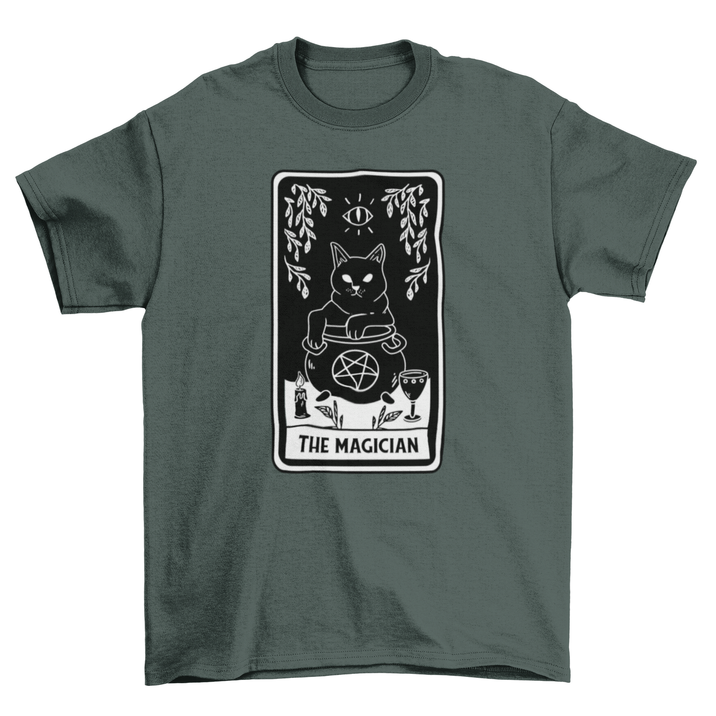 The Magician Tarot Cat T-Shirt