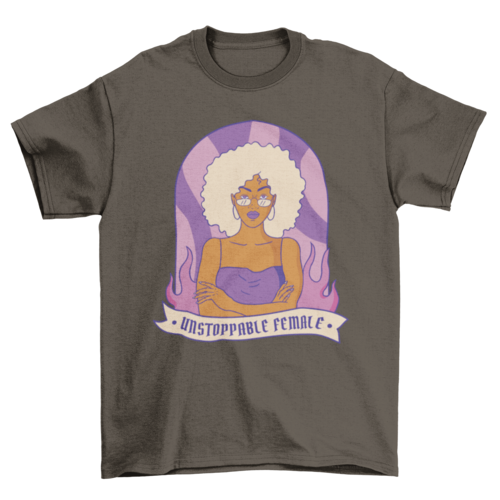 Unstoppable Female T-Shirt