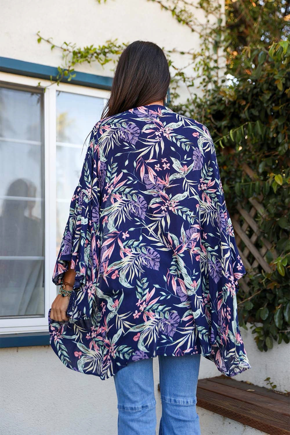 Draped Sleeve Kimono