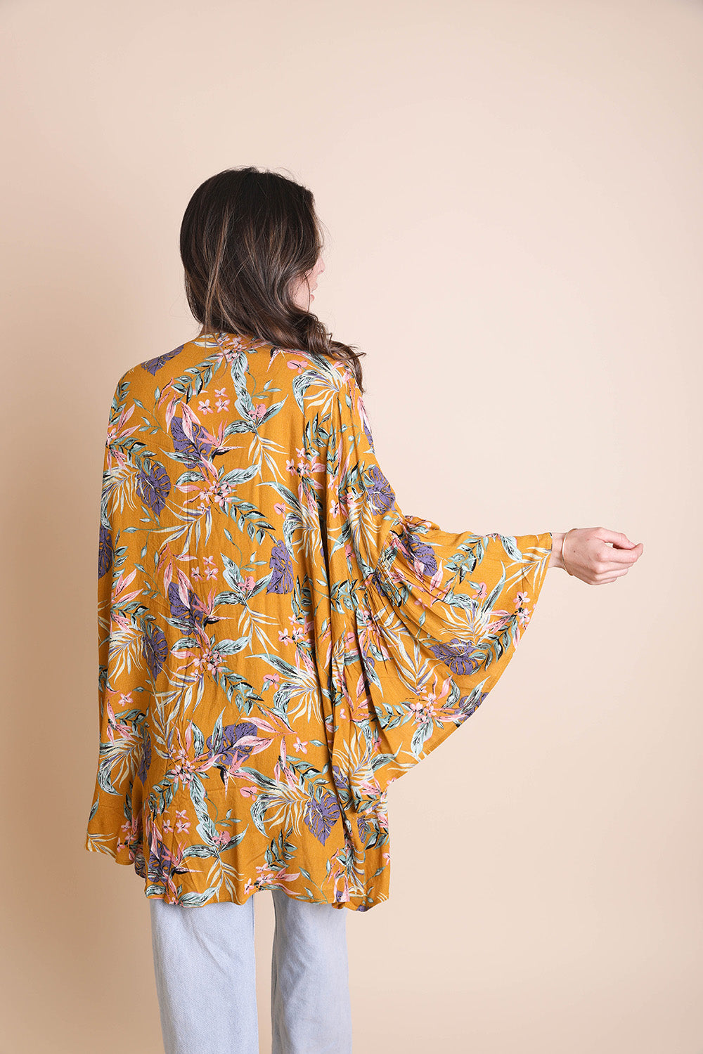 Draped Sleeve Kimono