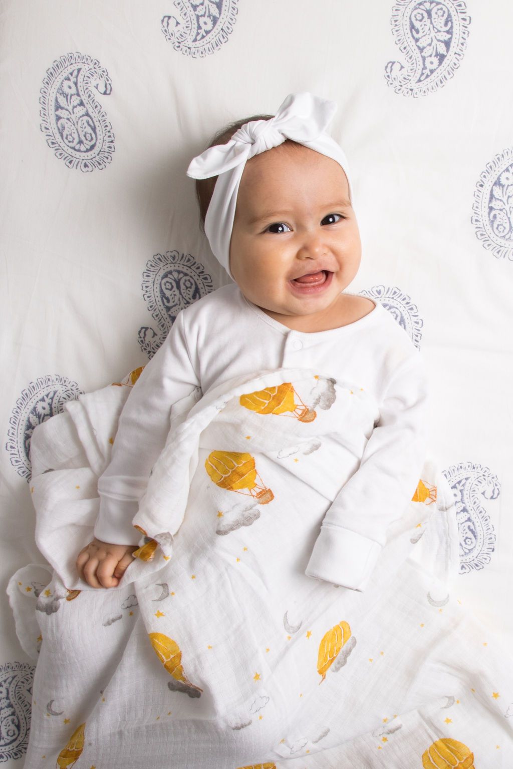 Organic Swaddle Set - Fly Me To The Moon